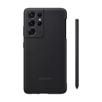 کاور سیلیکونی اصلی سامسونگ به‌همراه قلم S Pen مناسب برای گوشی موبایل S21 Ultra 5G/ S21 Ultra